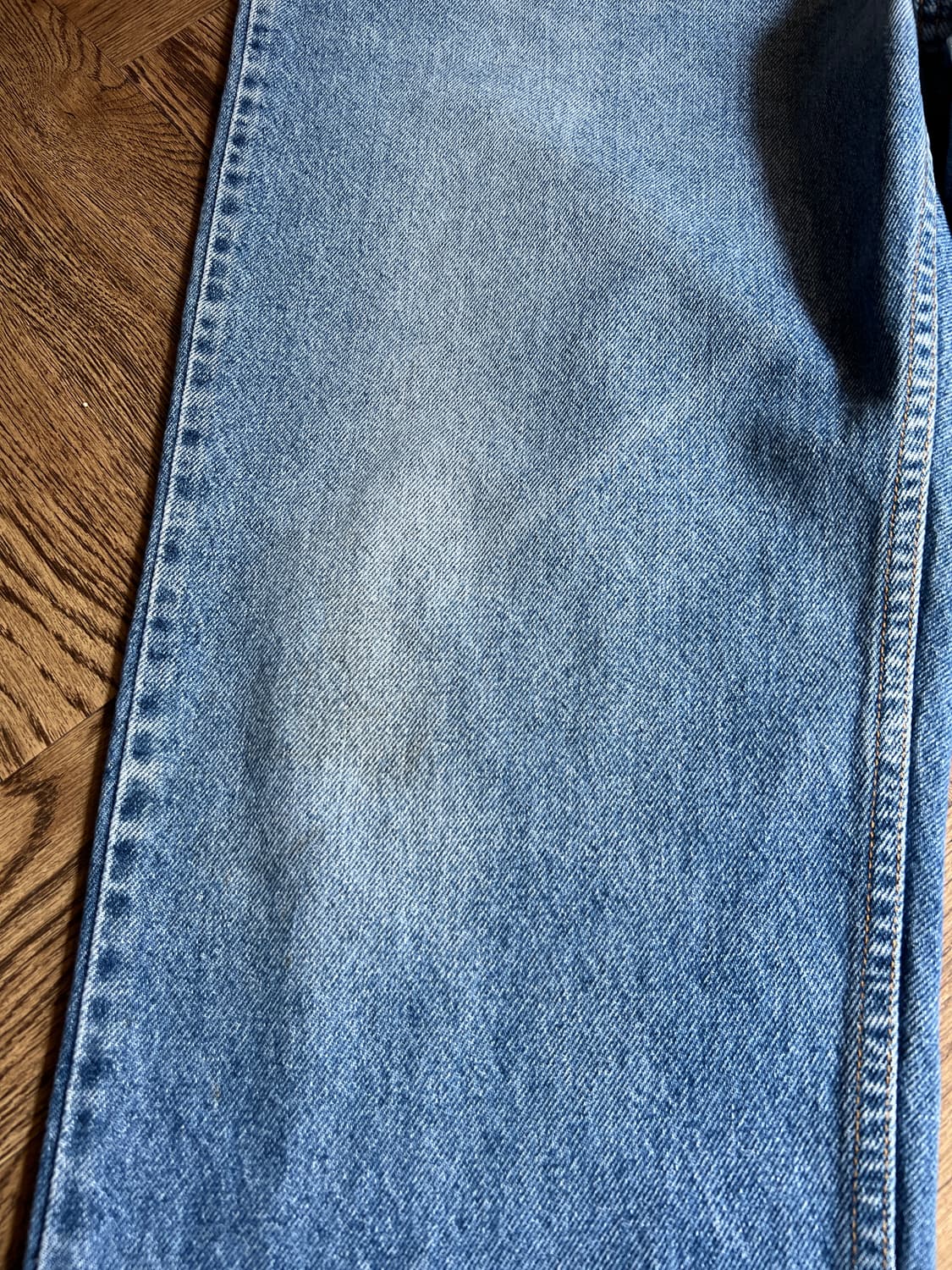 [44]90's 리바이스 USA 오렌지탭 505 빅사이즈 워싱 데님 팬츠 상품이미지6