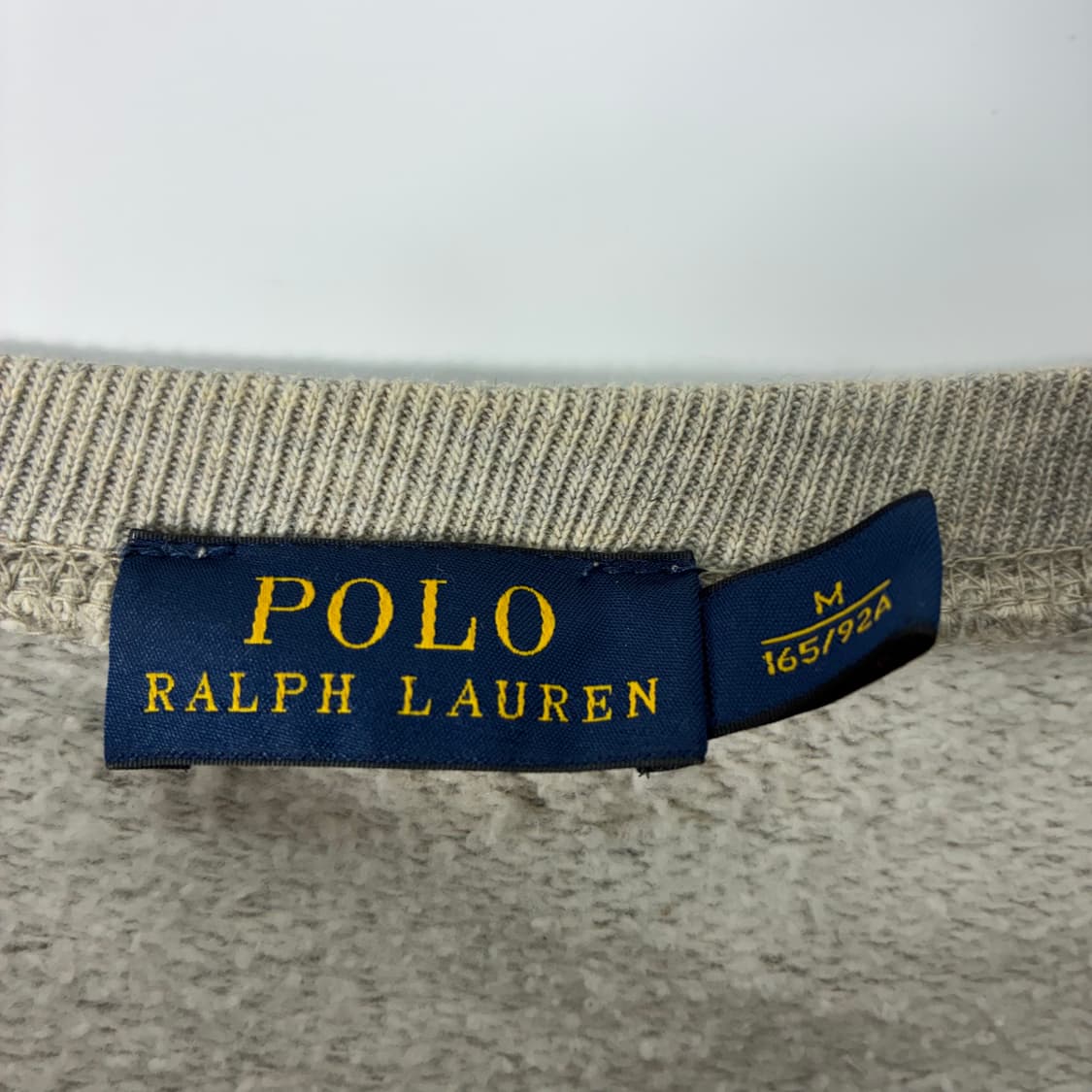 Polo 폴로 랄프로렌 신형 우먼스 오트그레이 빈티지POLO 맨투맨 상품이미지4