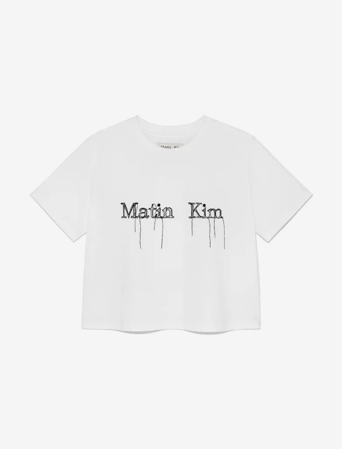 마뗑킴 로고 반팔티 새상품 상품이미지1