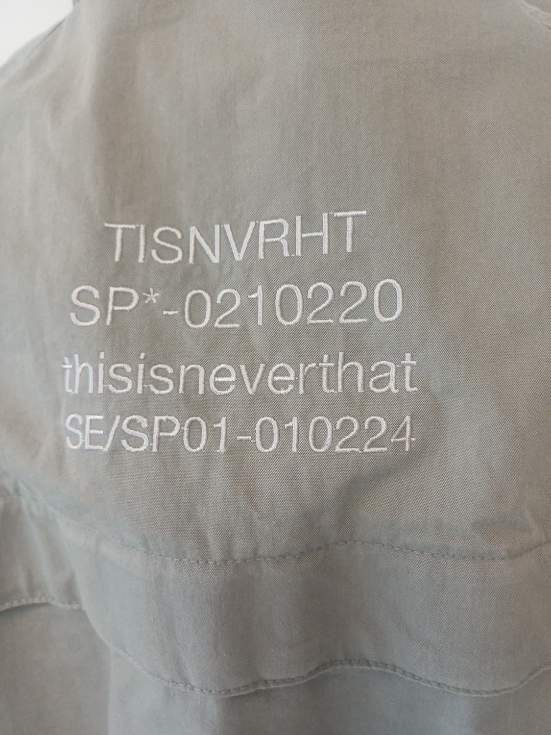 [S] 디스이즈네버댓 21SS SP-Logo Jacket (Sage) 상품이미지7