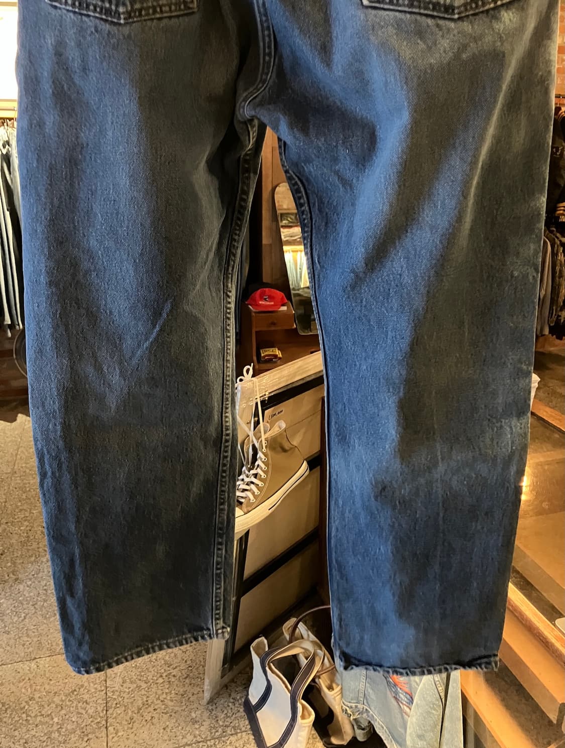 USA 빈티지 리바이스 501 데님 팬츠 상품이미지7