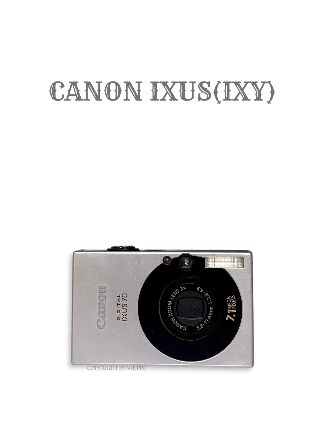 캐논 익서스 70(ixus 70) 디지털 카메라 디카 상품이미지1