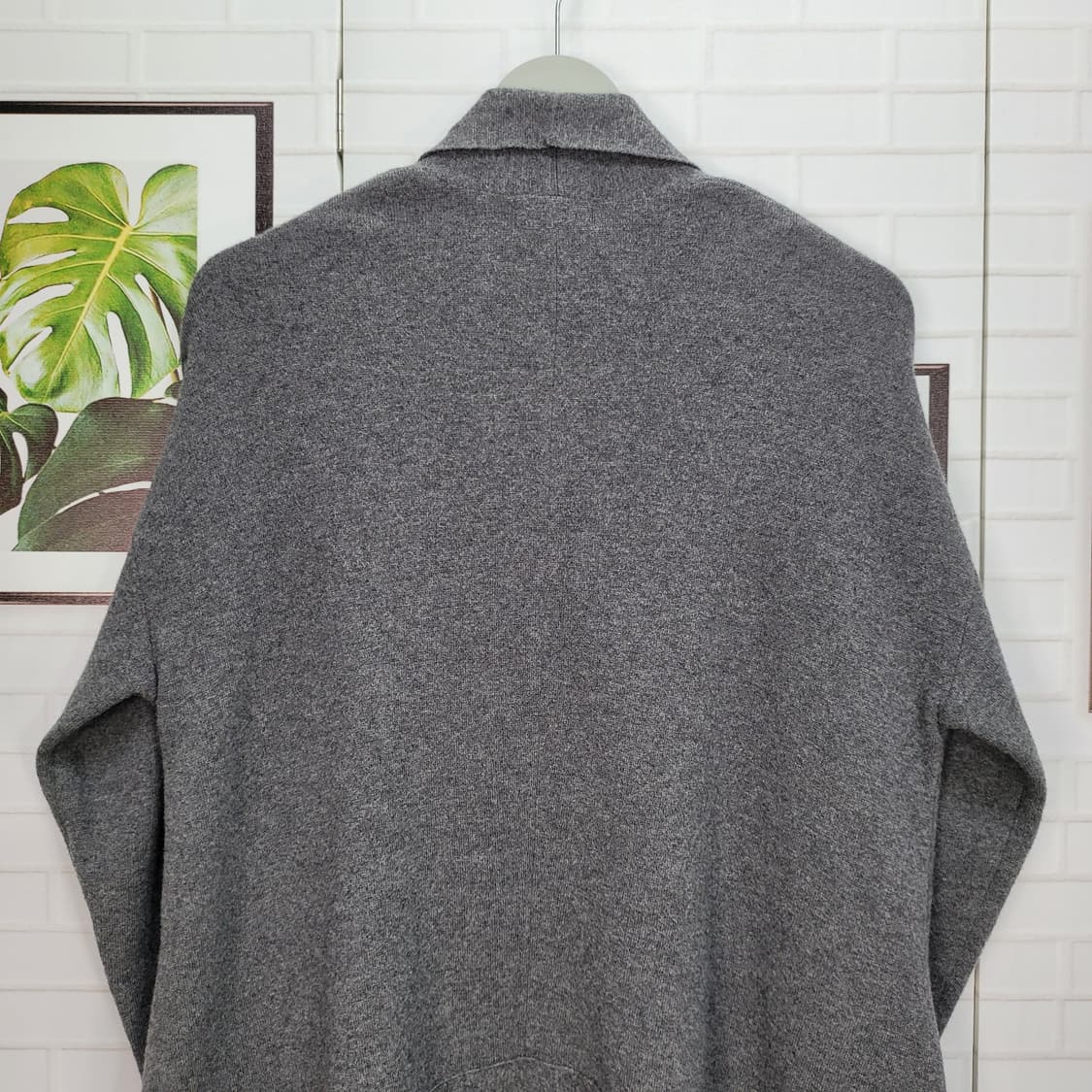 TIME 한섬 타임 롱 가디건 모 100% 프리사이즈 새상품급 상품이미지4