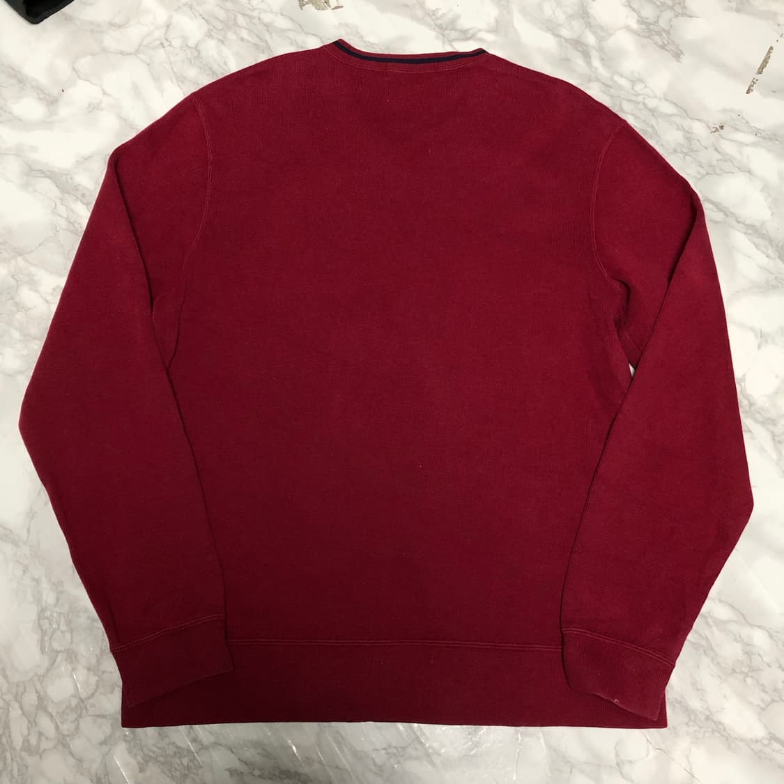 폴로 랄프로렌 버건디 맨투맨 니트 상품이미지4