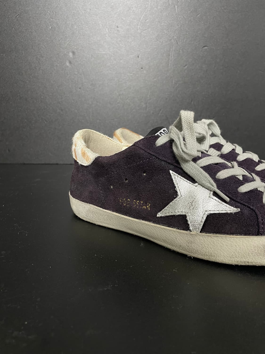 [37] 골든구스 스웨이드 슈퍼스타 지브라 상품이미지7