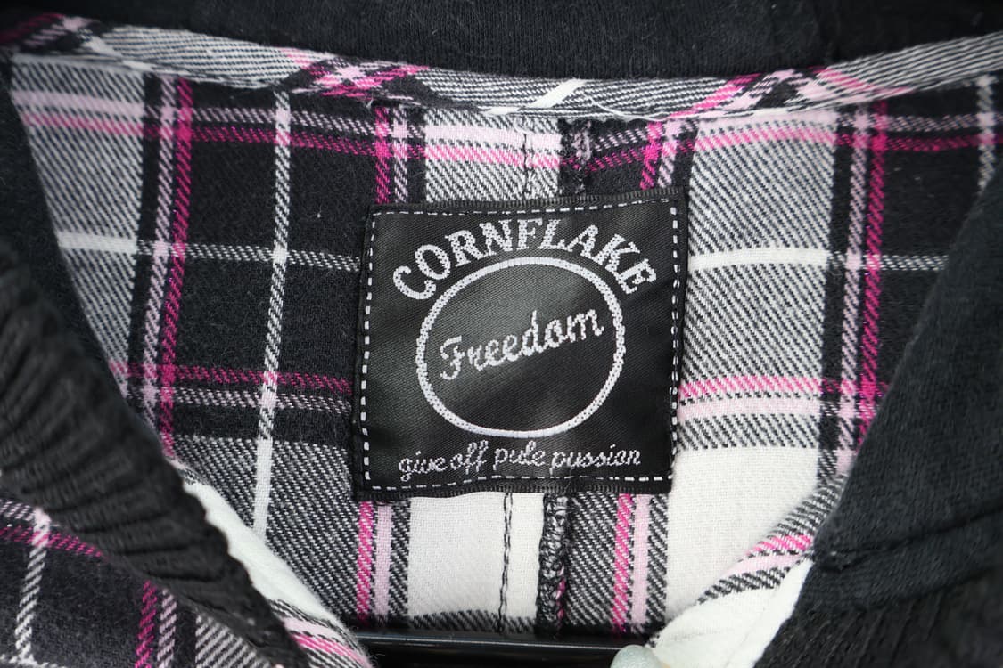 Jpn Y2K Checked Zip Up Hoodies  상품이미지7