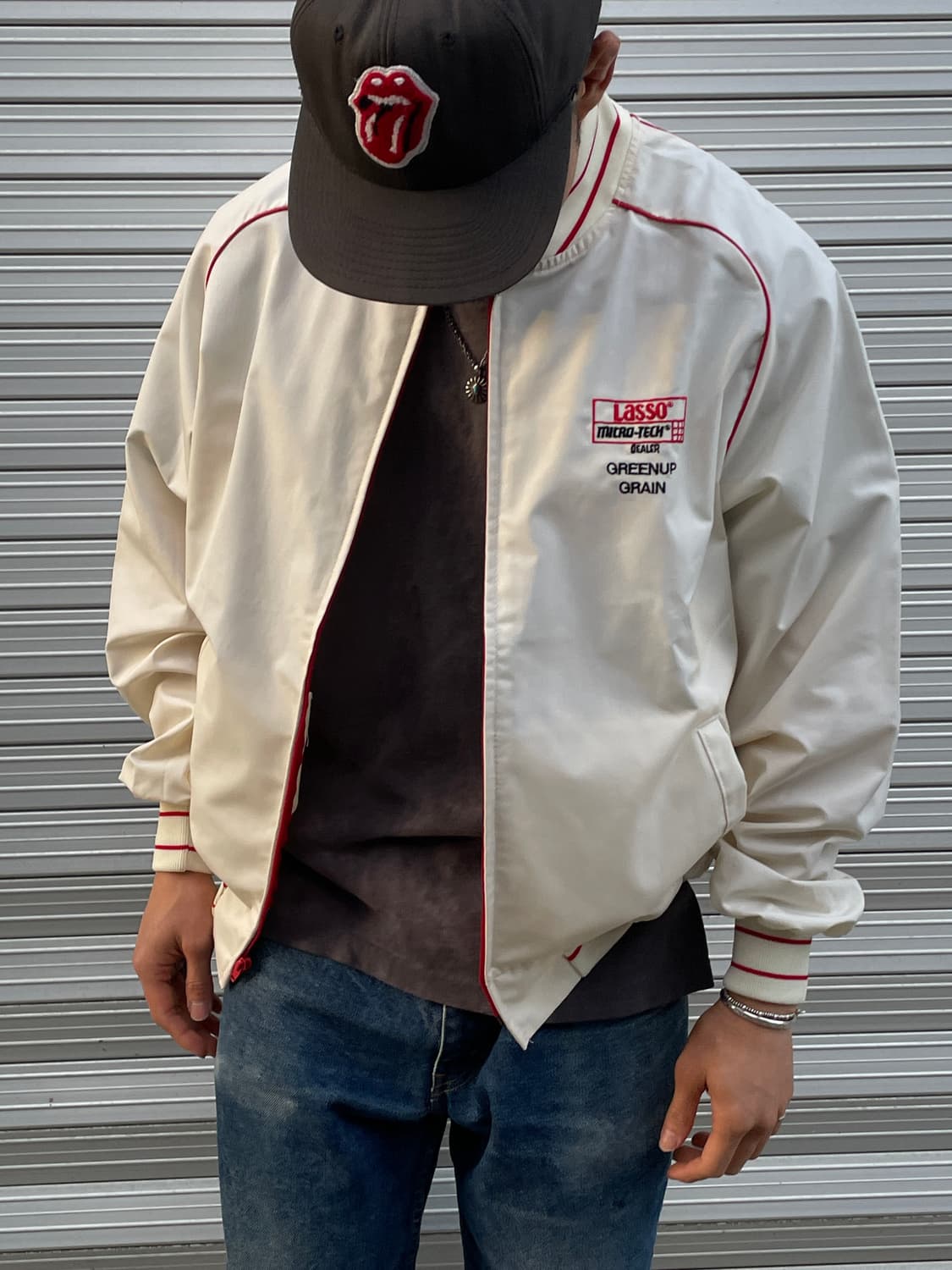 Deadstock)80s USA Promotional Jacket 상품이미지8
