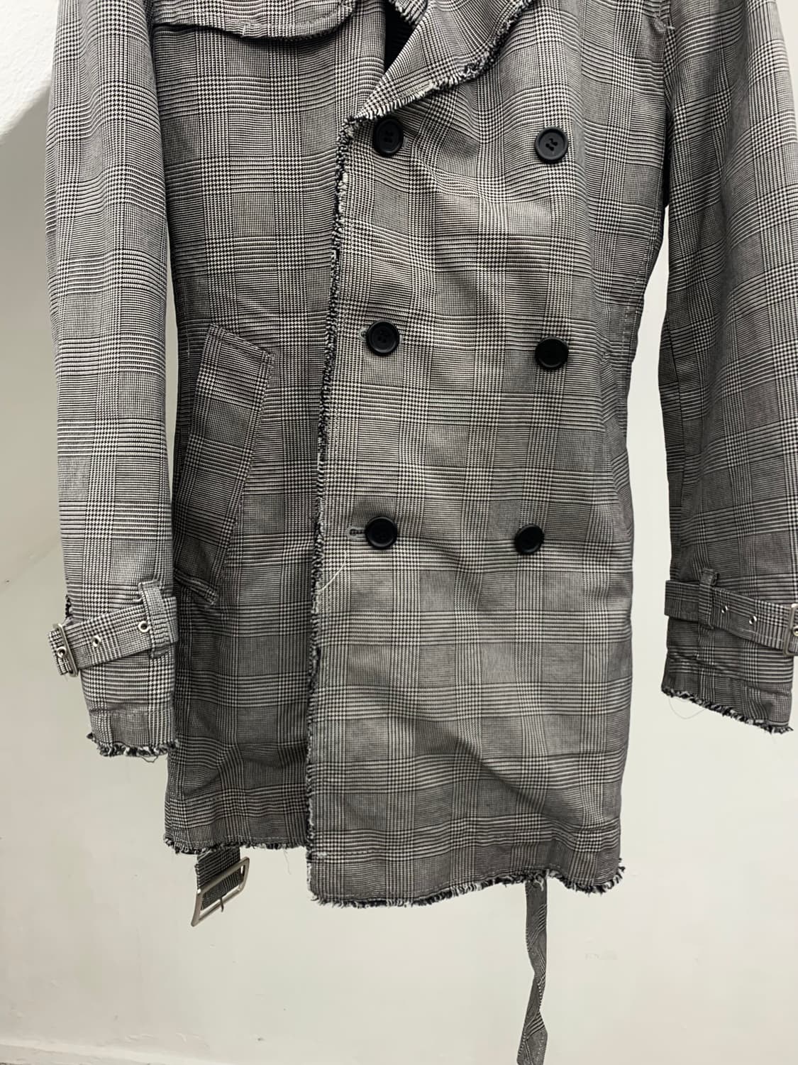 PPFM grunge mood check pattern coat  상품이미지6