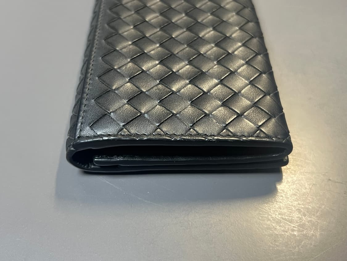 [상태좋음] 보테가베네타 장지갑 블랙 상품이미지3
