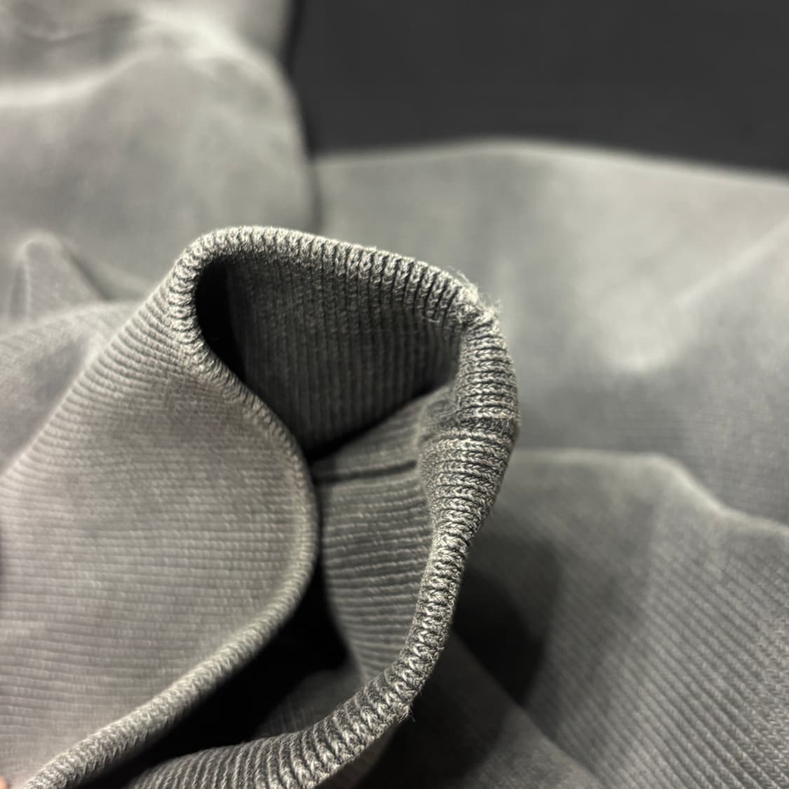 소버먼트 980G 피그먼트 컷 후디 집업 상품이미지6