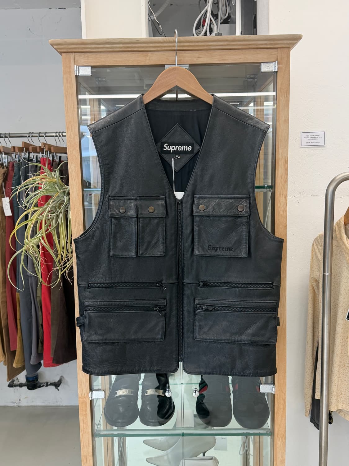 Supreme utility leather vest  상품이미지1