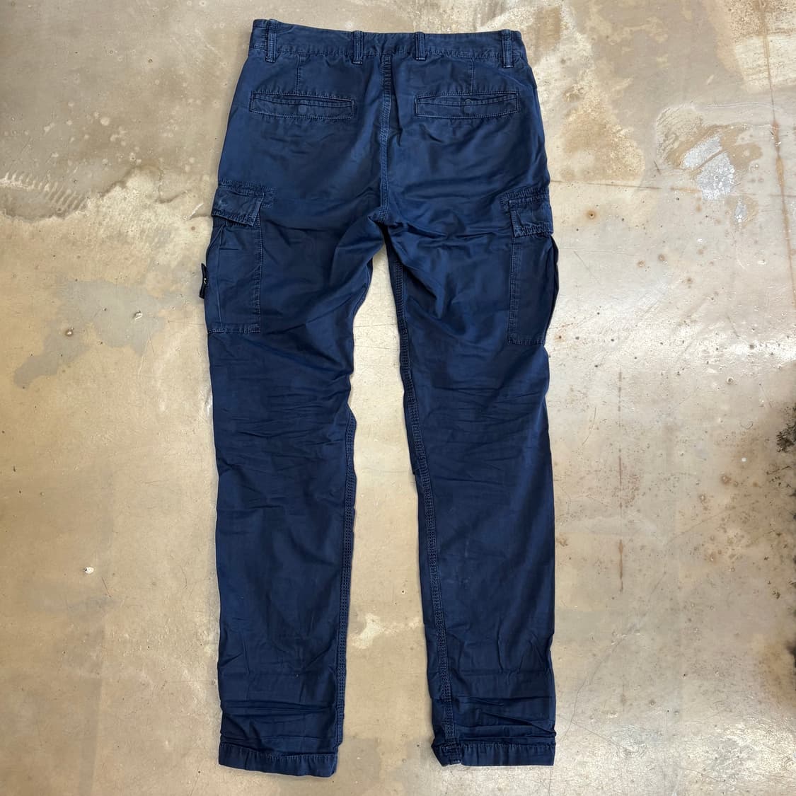 W30 스톤아일랜드 네이비 카고 조거 팬츠 상품이미지3