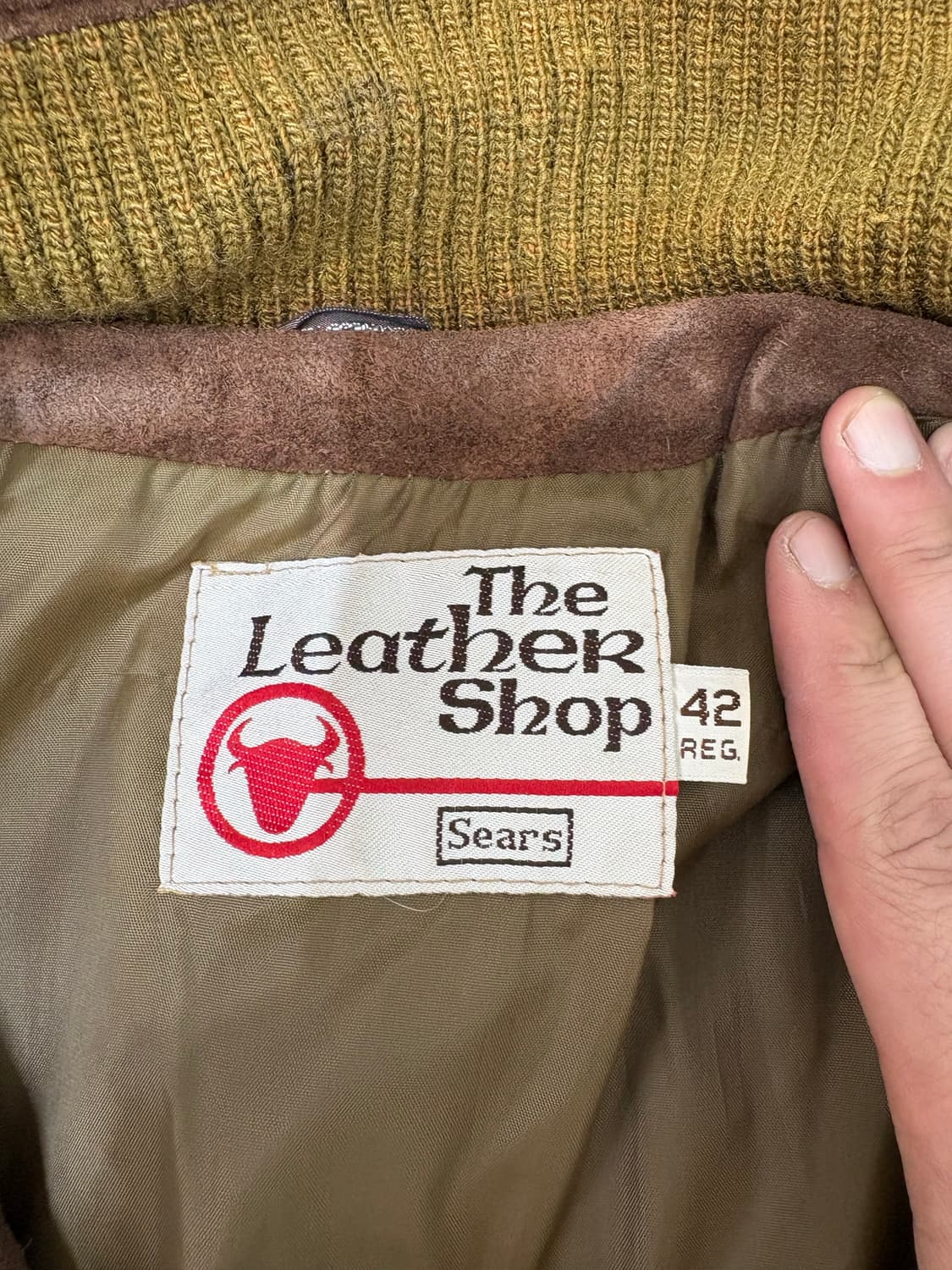 70's Sears Leather shop Jacket.  상품이미지3