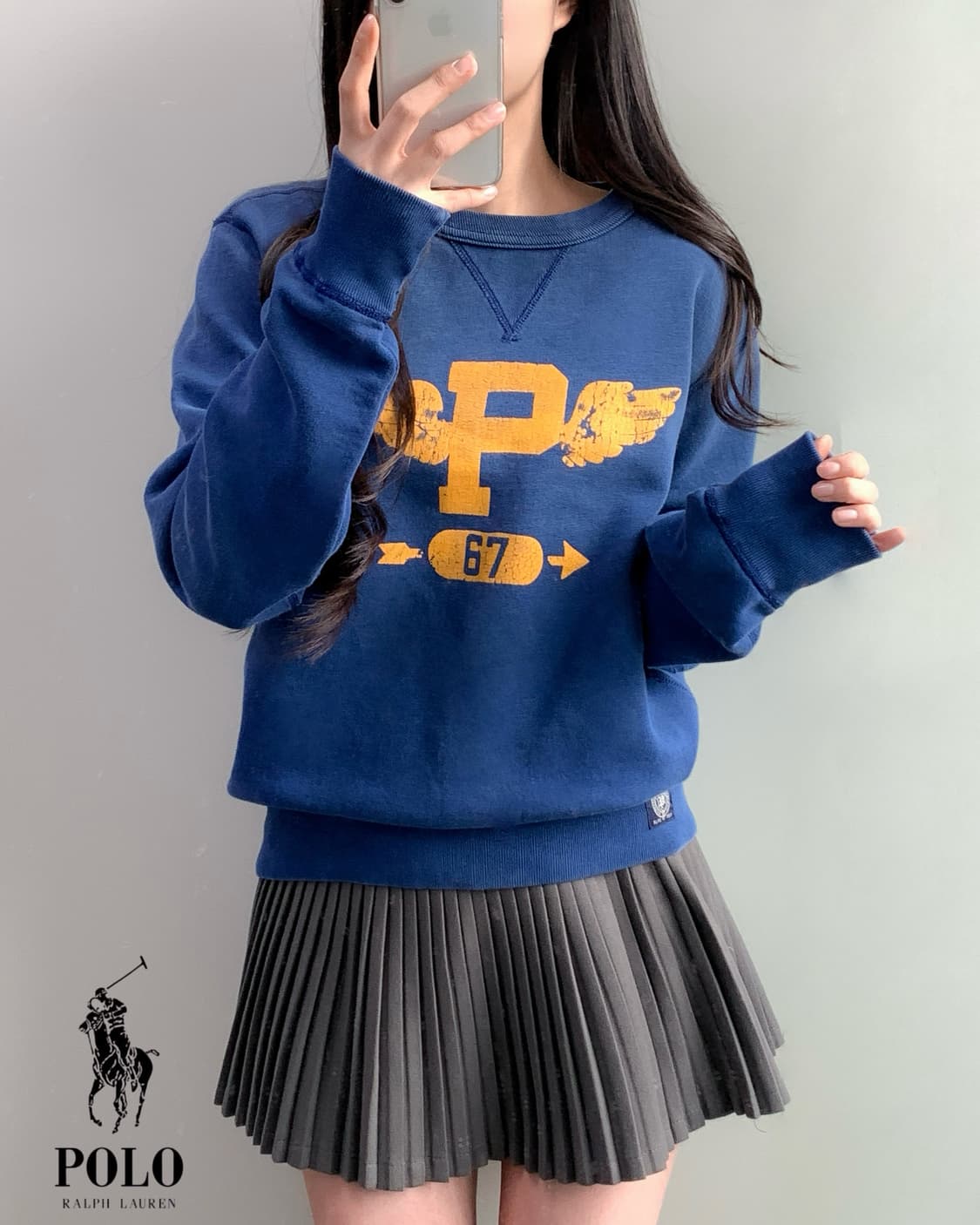 폴로 P-wing 맨투맨 상품이미지1