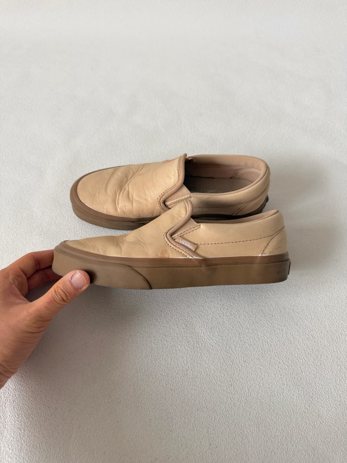 [230]반스(Vans) 레더 슬립온 상품이미지2