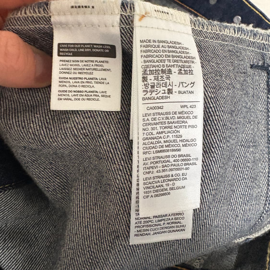 리바이스 3세대 데님 트러커 자켓 / 진청, L 상품이미지6