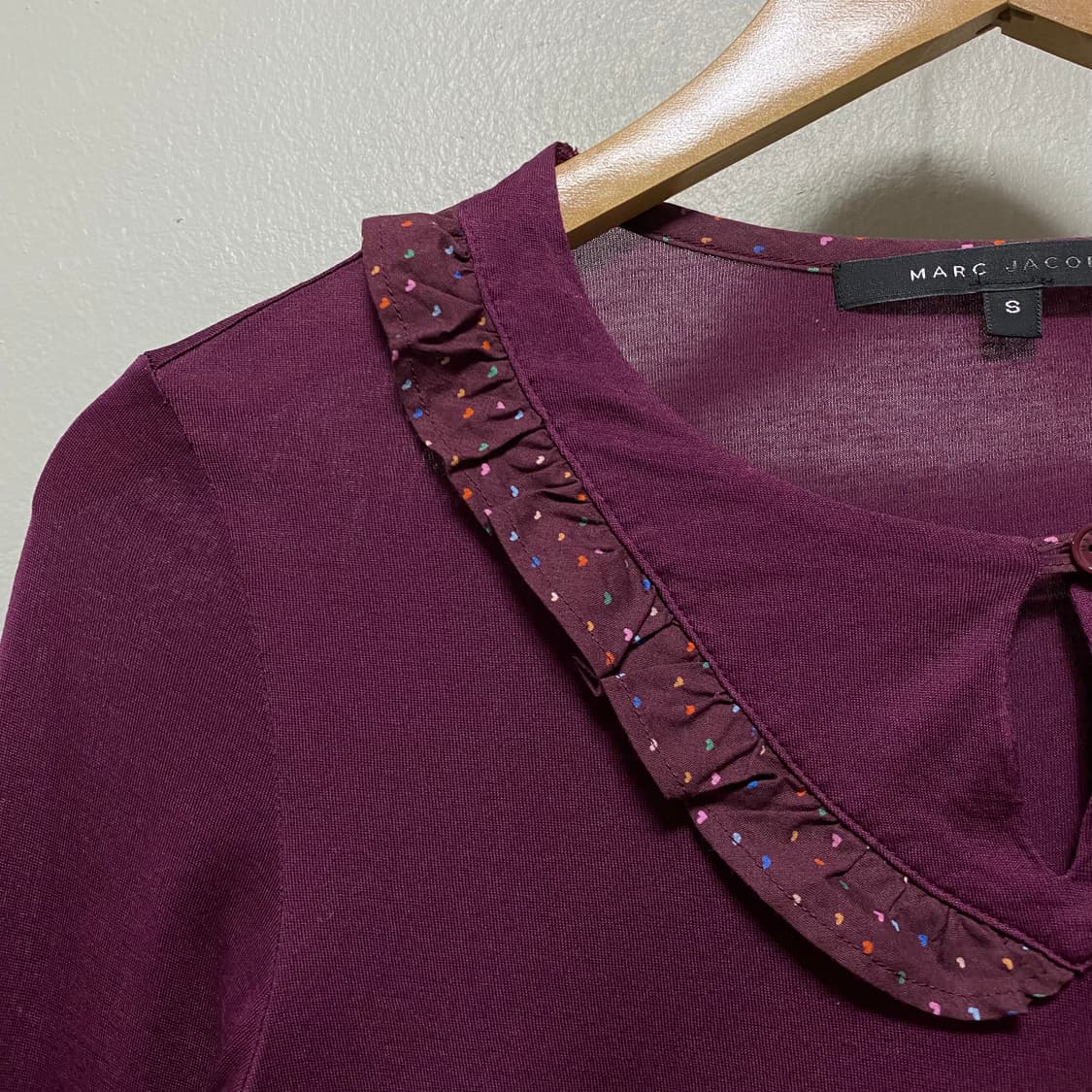 마크제이콥스 하트프릴 디자인 티셔츠 상품이미지4