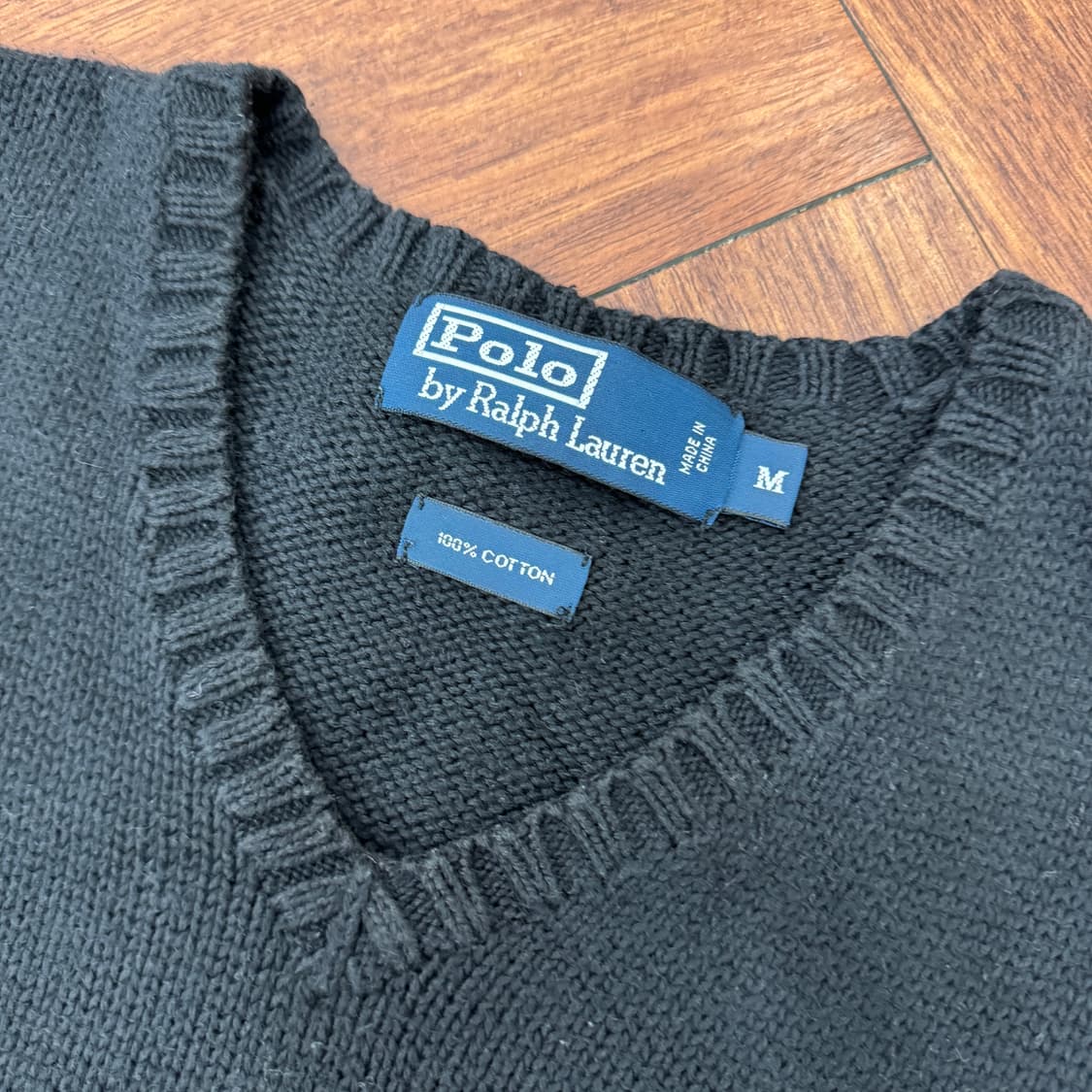 M 폴로 랄프로렌 V넥 니트 조끼  상품이미지4