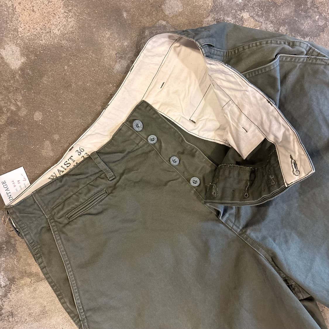 브론슨 1942 미군 치노 트라우저 상품이미지6