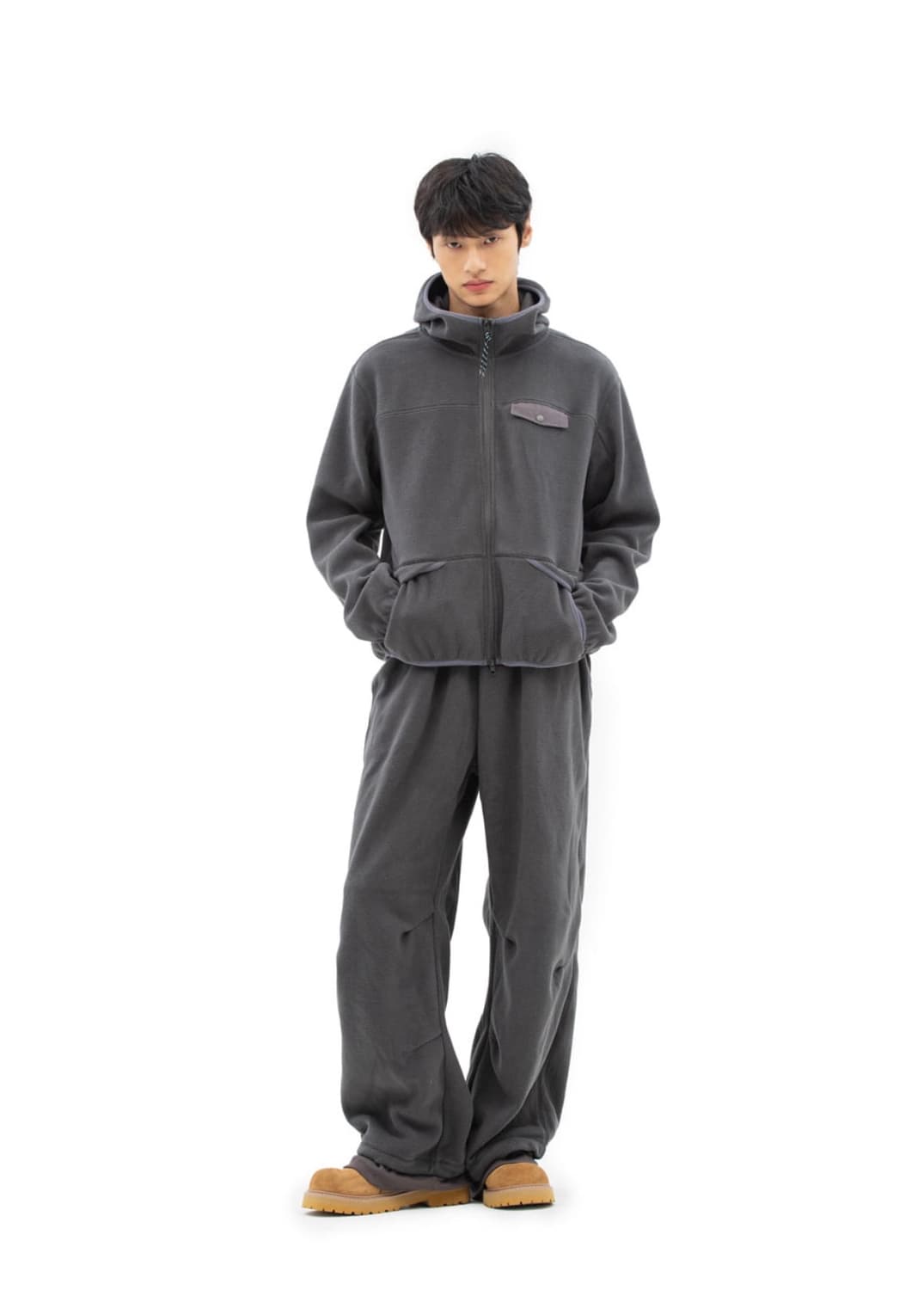 데프가먼츠 플리스 후드 셋업 상품이미지3