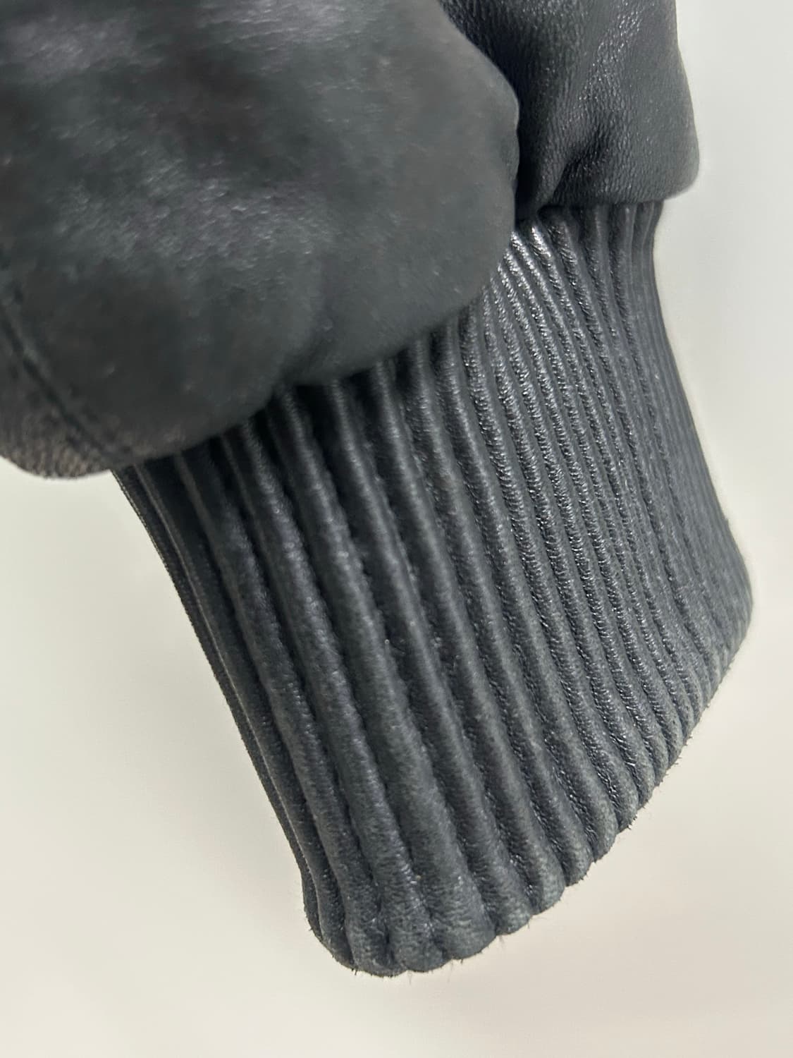 90s 펠레펠레 마크 뷰캐넌 레더 봄버 자켓 상품이미지4