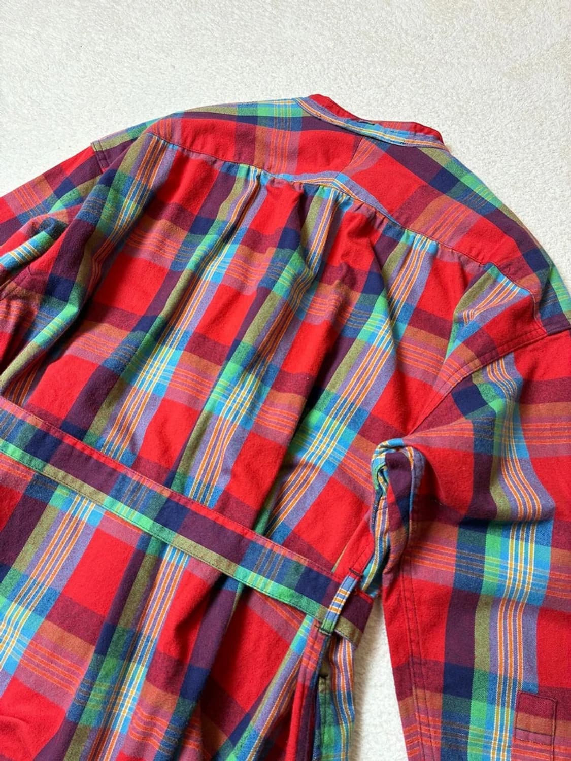 엔지니어드가먼츠 우먼스 플란넬 체크 원피스 PN6527    상품이미지5