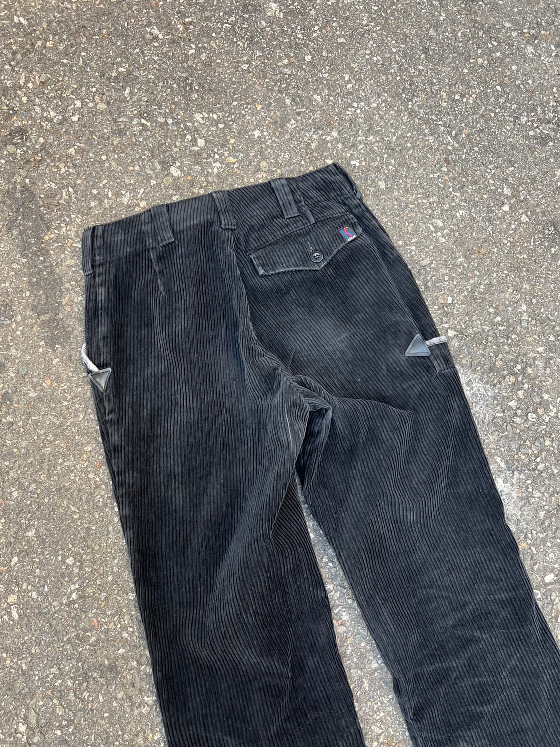 80s GERMANY LOGGER BLACK CORDUROY 코듀로이팬츠 상품이미지9