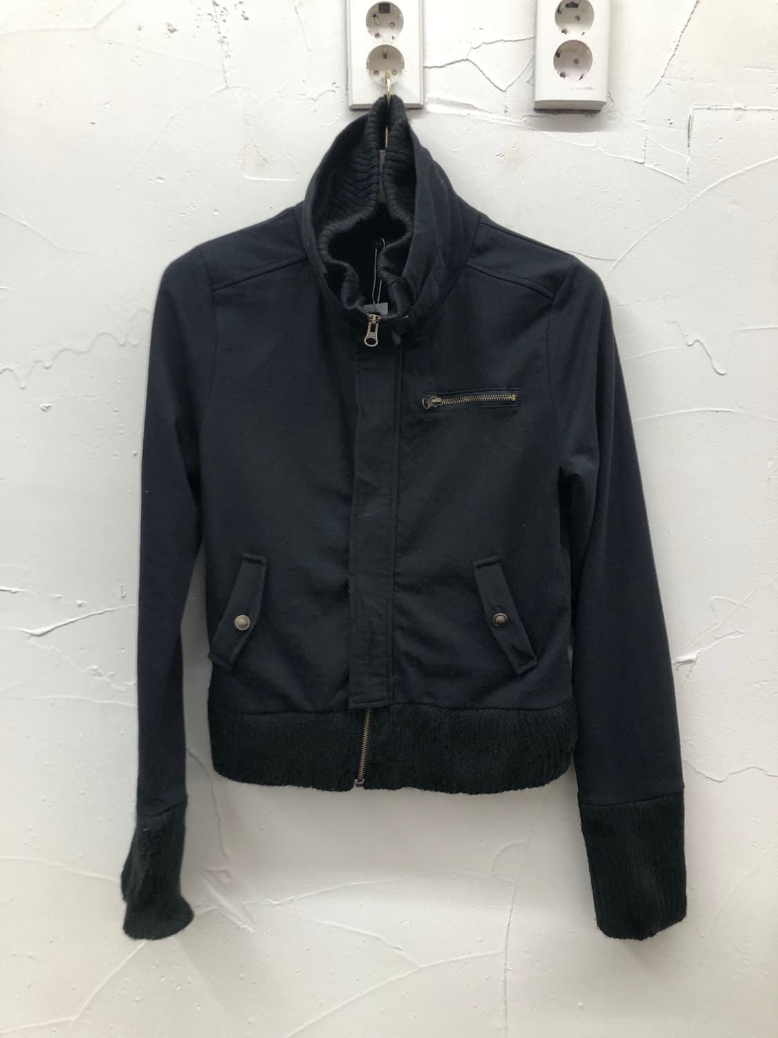 livin alone 코튼 자켓 상품이미지2