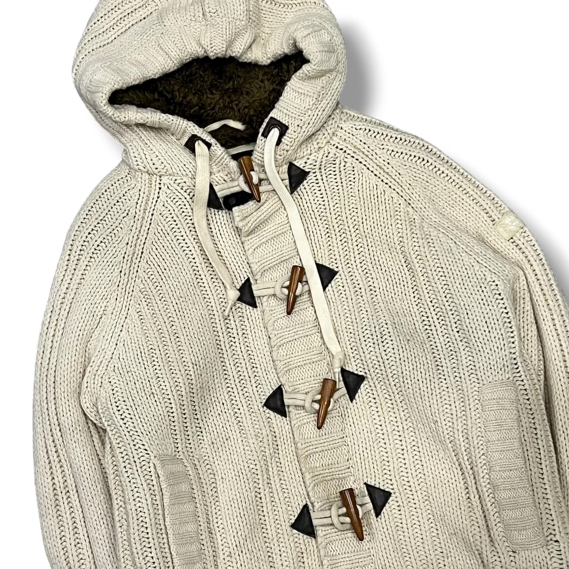 쇼트 더플 후드 가디건 s08545 상품이미지4