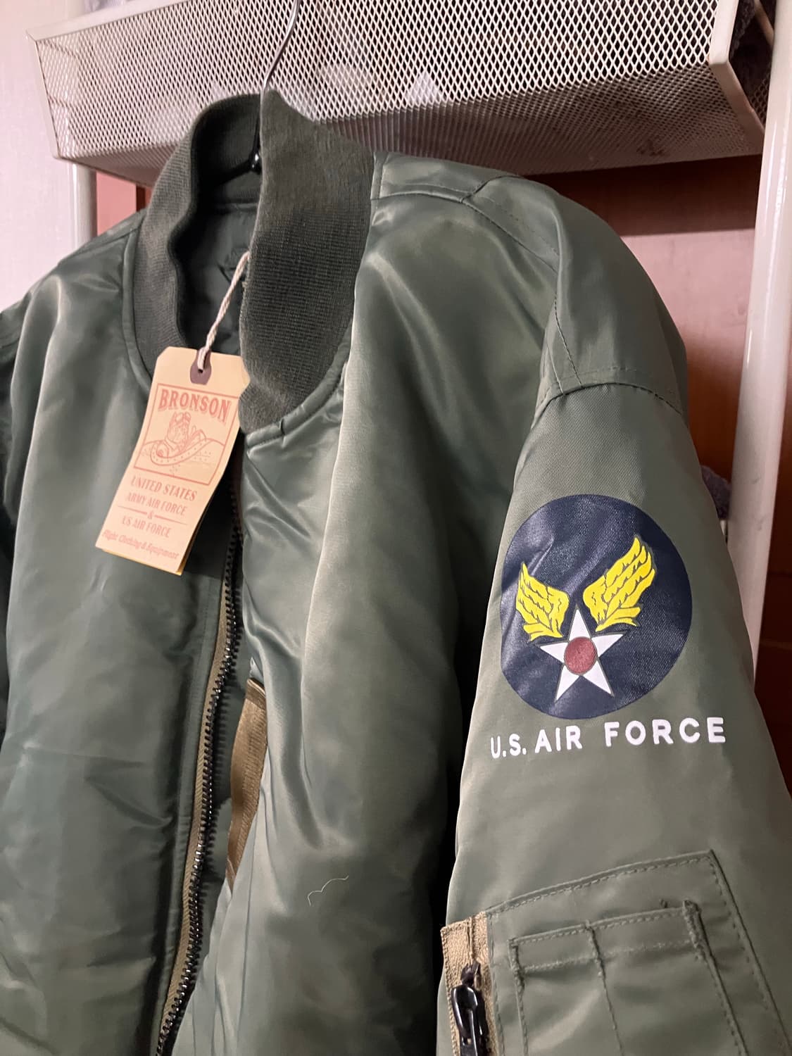 브론슨 MA-1 XL 중국판 새상품 상품이미지3