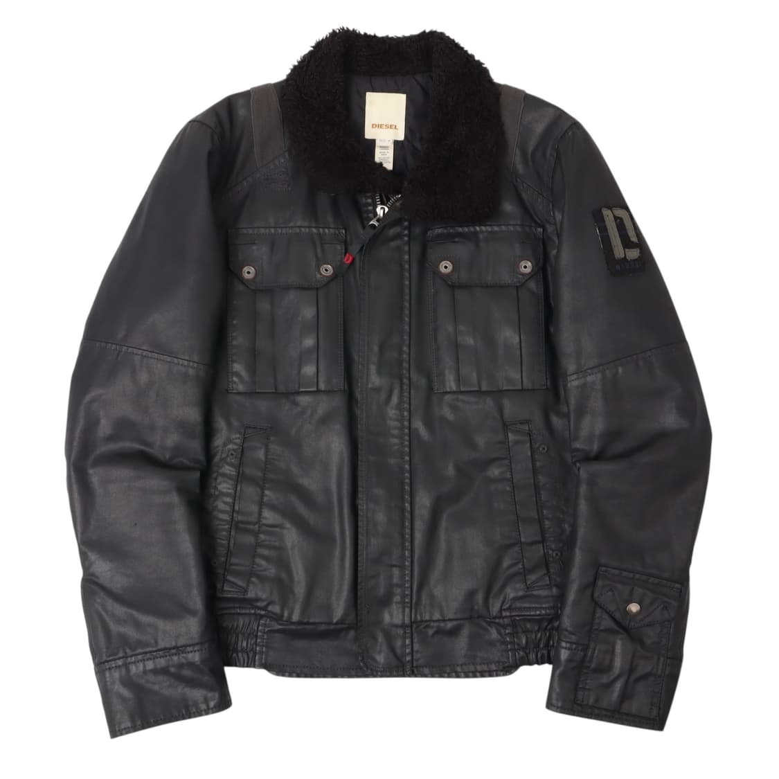 디젤 시어링 코티드 트러커 점퍼 자켓 상품이미지1