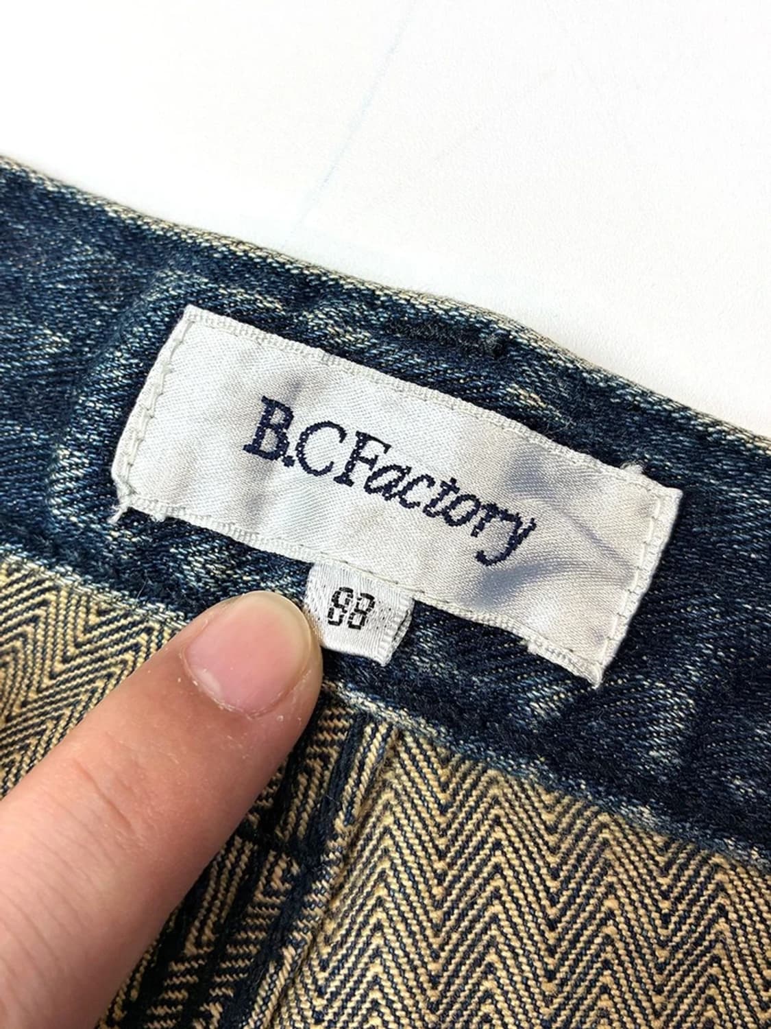 B.C 팩토리 재팬 와이드 카펜더 카고 데님 팬츠 PN4960 상품이미지7