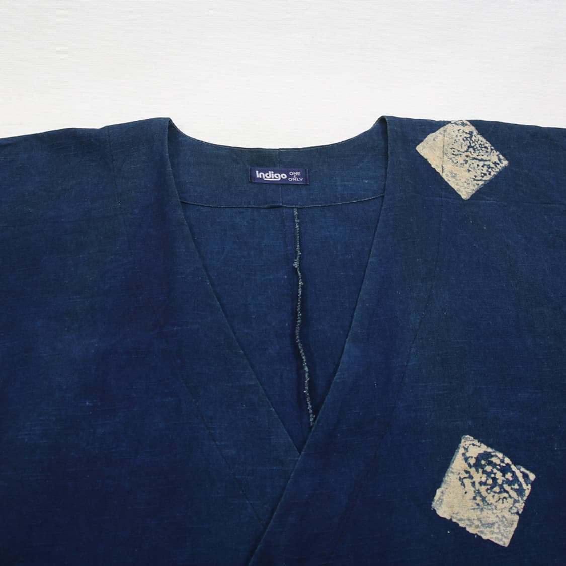 (착용컷) Indigo 진베이 상의 (남성용 100) 상품이미지4