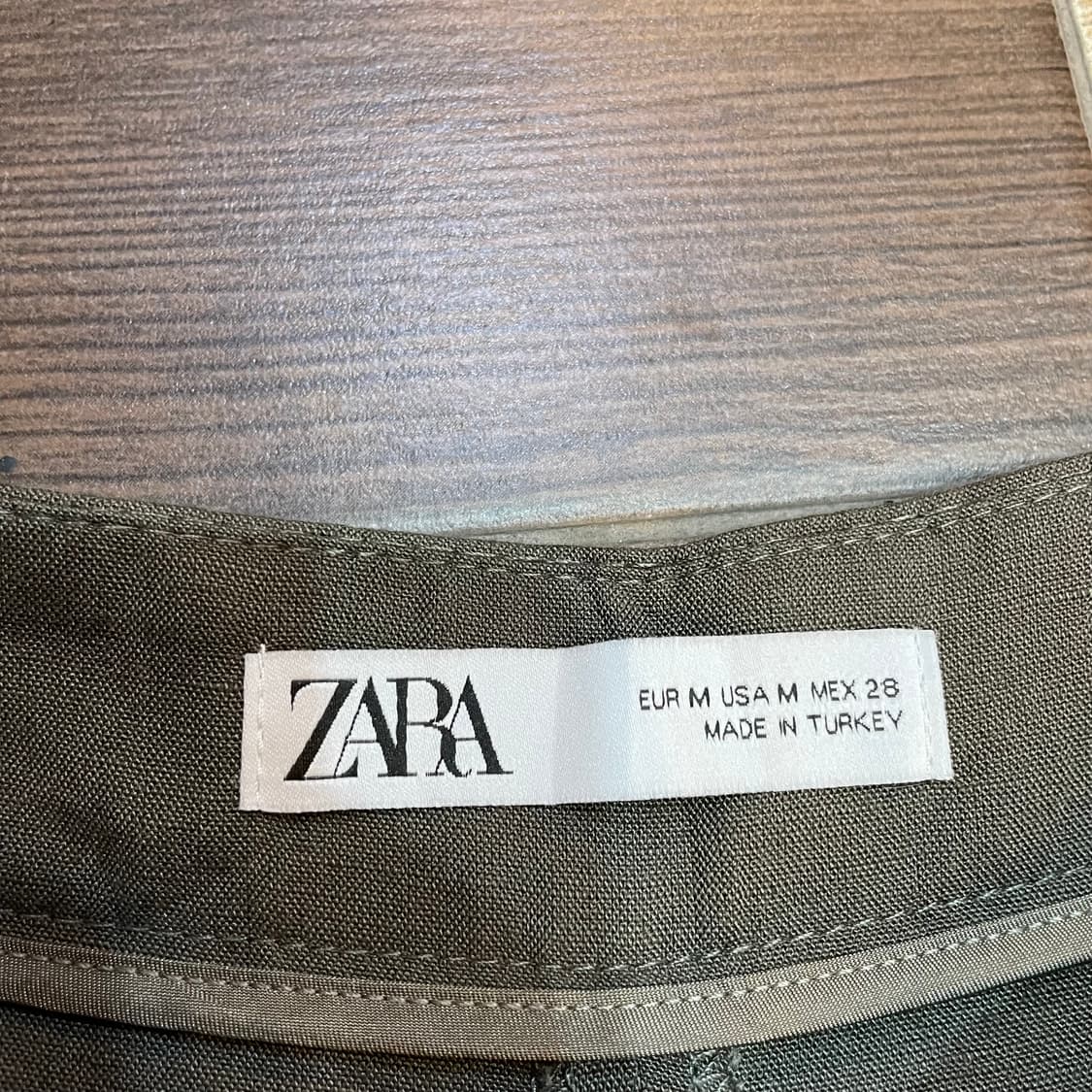 Zara 자라 리넨 스커트 와이드 팬츠 상품이미지9