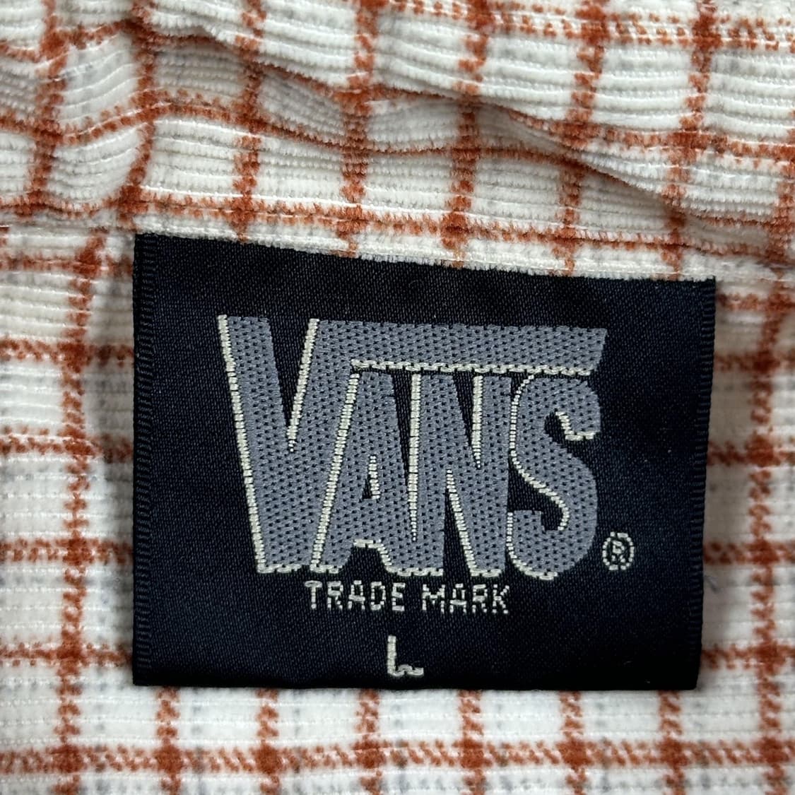 반스 올드스쿨 포켓 울 체크셔츠 (L) 상품이미지5