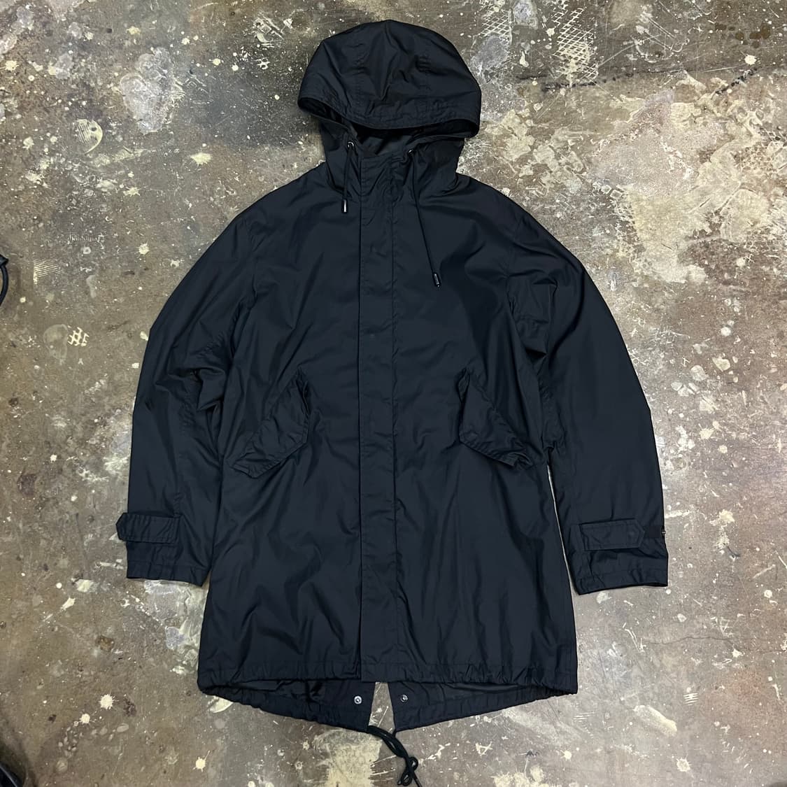 M) 유니클로 피쉬테일 자켓 바람막이 점퍼 방풍자켓 상품이미지1