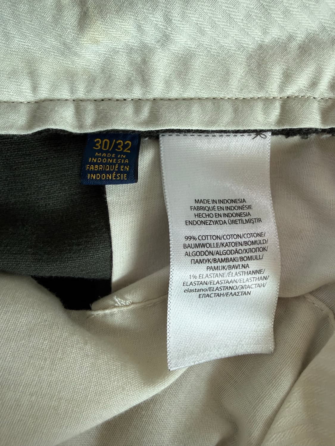 폴로 랄프로렌 코듀로이 팬츠 그린 30/32 상품이미지4