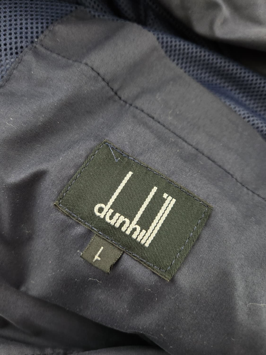 던힐Dunhill 블루종 자켓 L - J51 상품이미지6