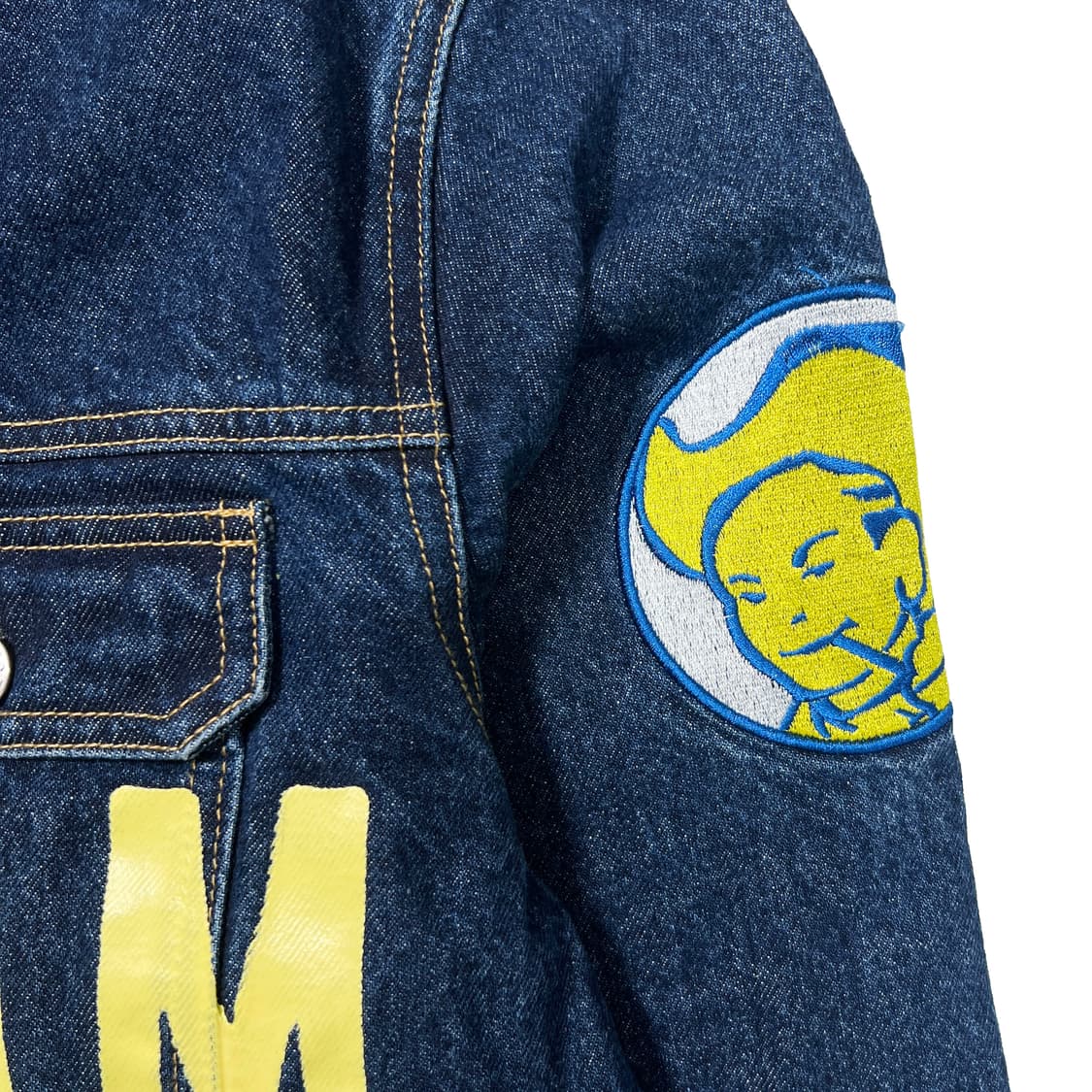 BBC 아이스크림 카우보이 데님 트럭커 자켓 (L) 상품이미지4