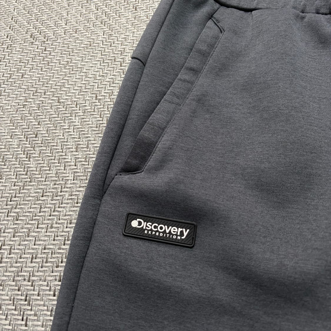 (32)디스커버리 그레이 져지 트레이닝 바지 상품이미지3