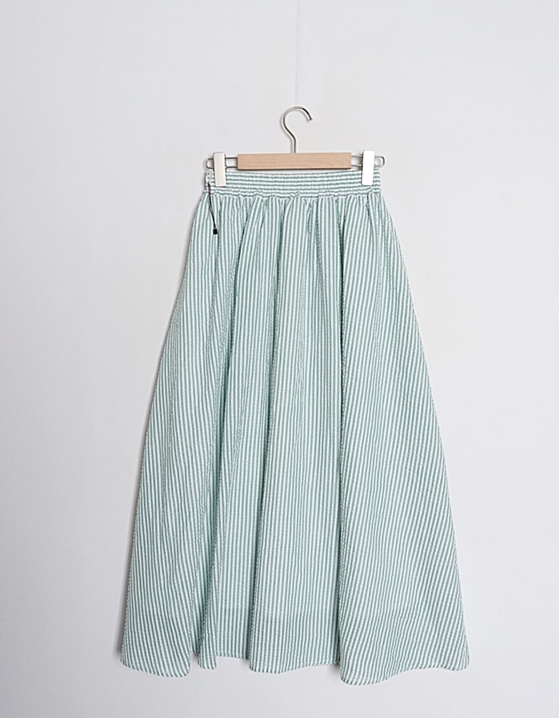 r.p.s Seersucker Flared Skirt  상품이미지5