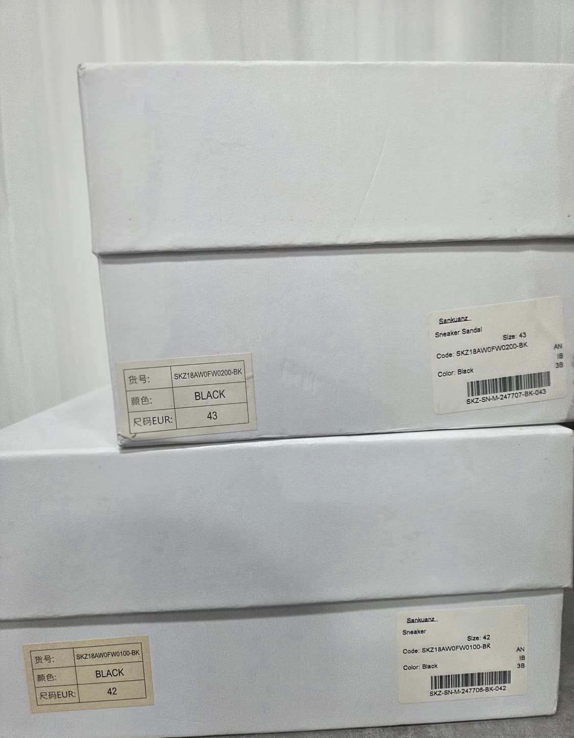 Final Archive] SANKUANZ 18AW Sneaker San 상품이미지9