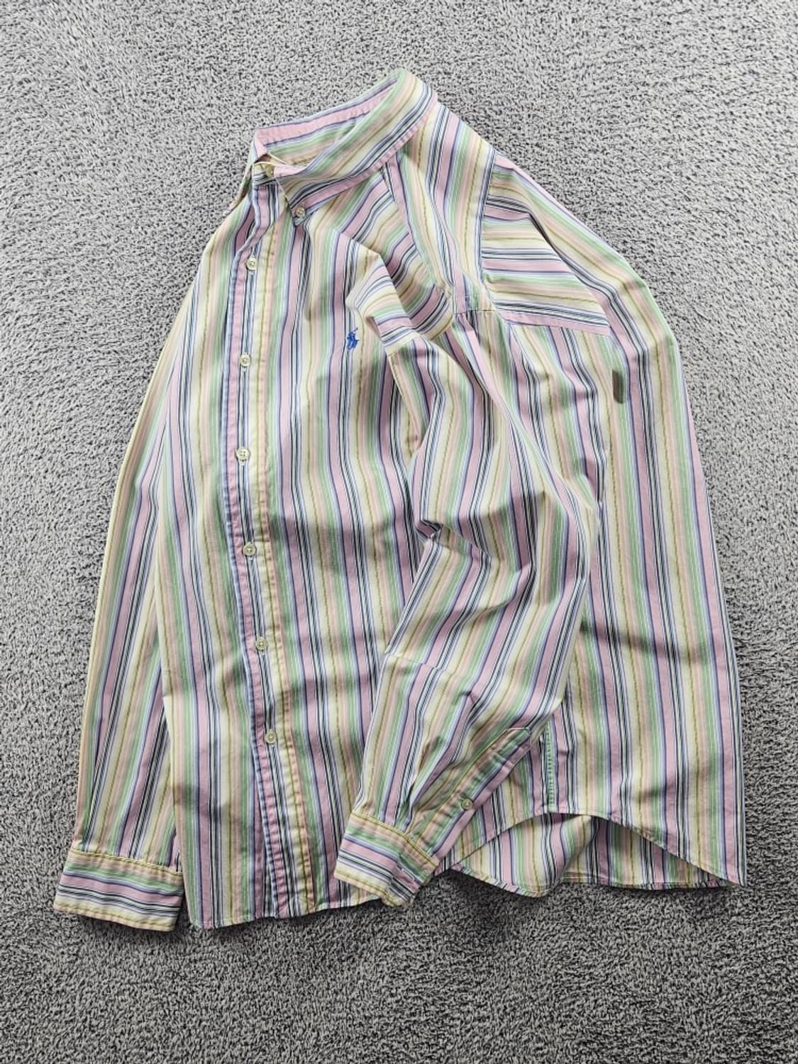 폴로랄프로렌 멀티컬러 스트라이프 커스텀핏 셔츠 ( M추정 )/ 11008 상품이미지3