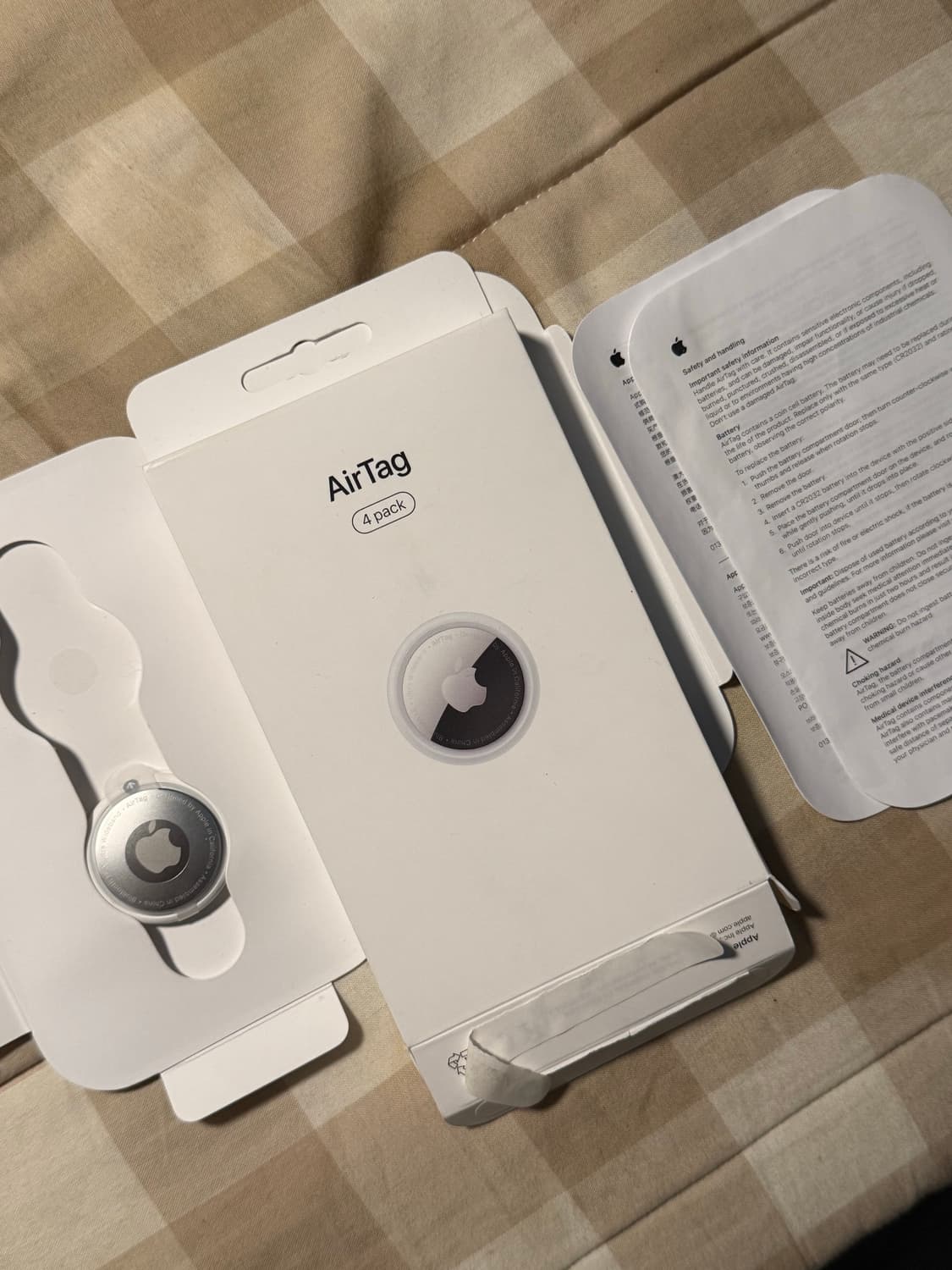 [새상품] 애플 에어태그 Airtag 1세대 1개 상품이미지1