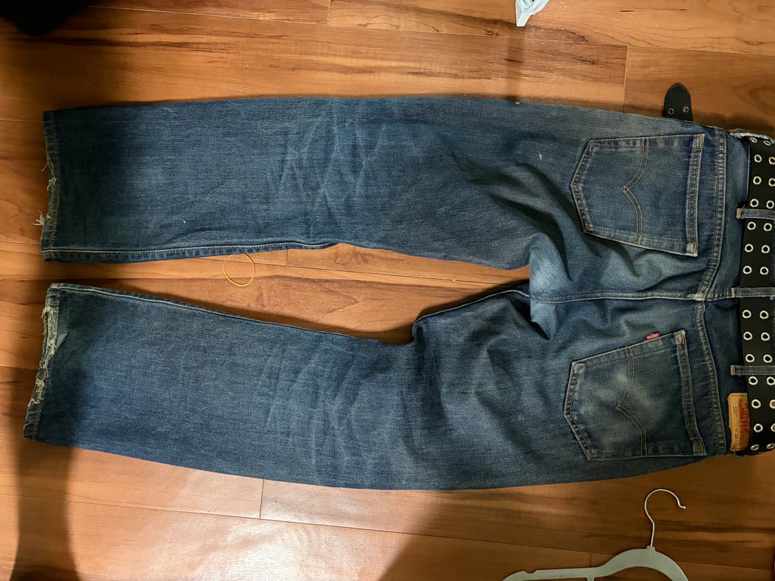 리바이스 517 오일 워싱 부츠컷 34 상품이미지2