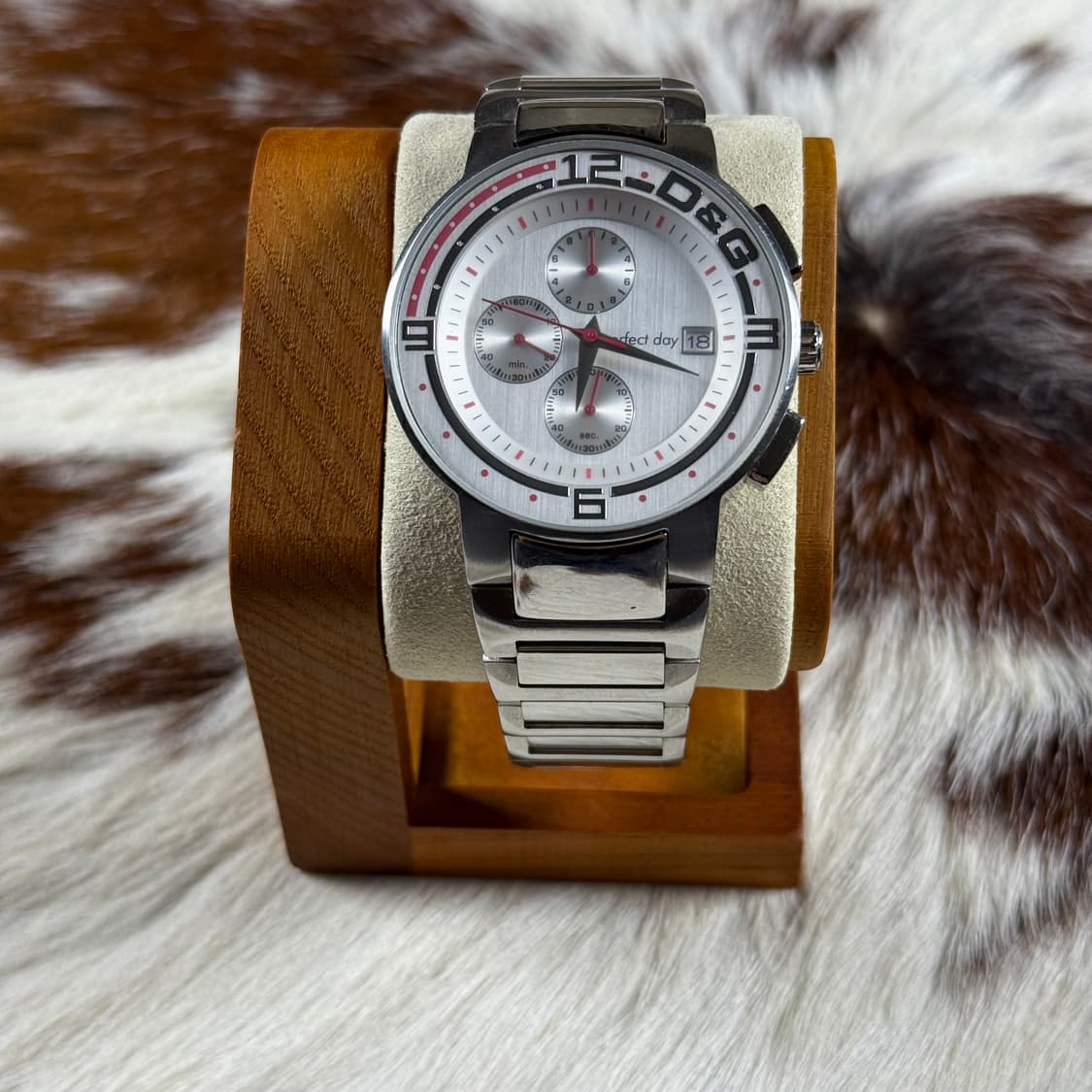 00‘s 빈티지 돌체 앤 가바나 크로노 손목 시계 상품이미지4