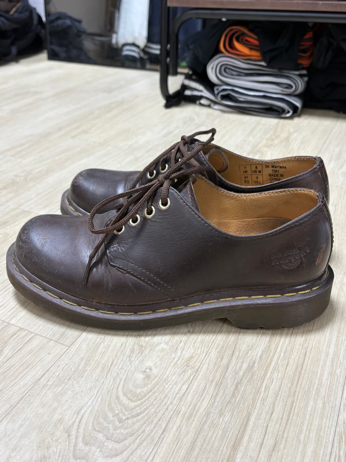 Dr Martens 1561  Brown 상품이미지5