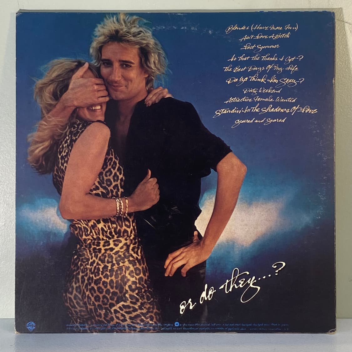 (중고LP-팝록) Rod Stewart -Blondes Have 상품이미지2