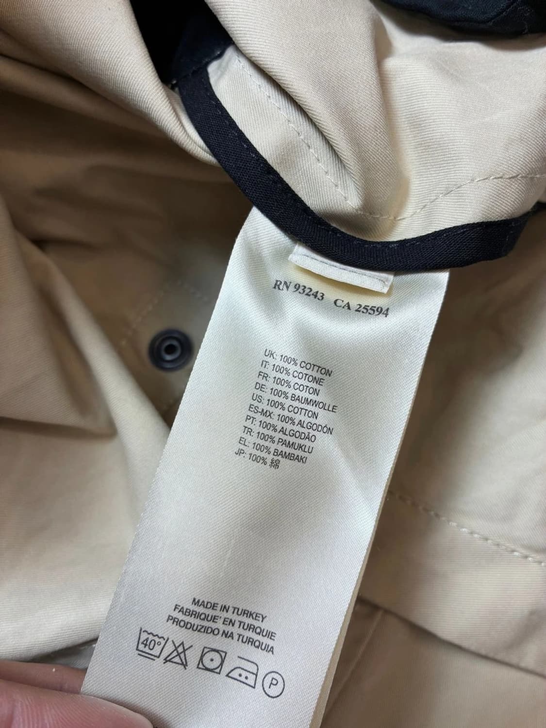 디젤 00's J-IZUNA 피쉬테일 후디 야상 PN8426 상품이미지9