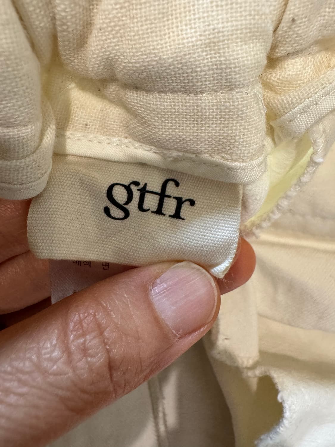 gtfr 길트프리 백밴딩 코튼팬츠 상품이미지6